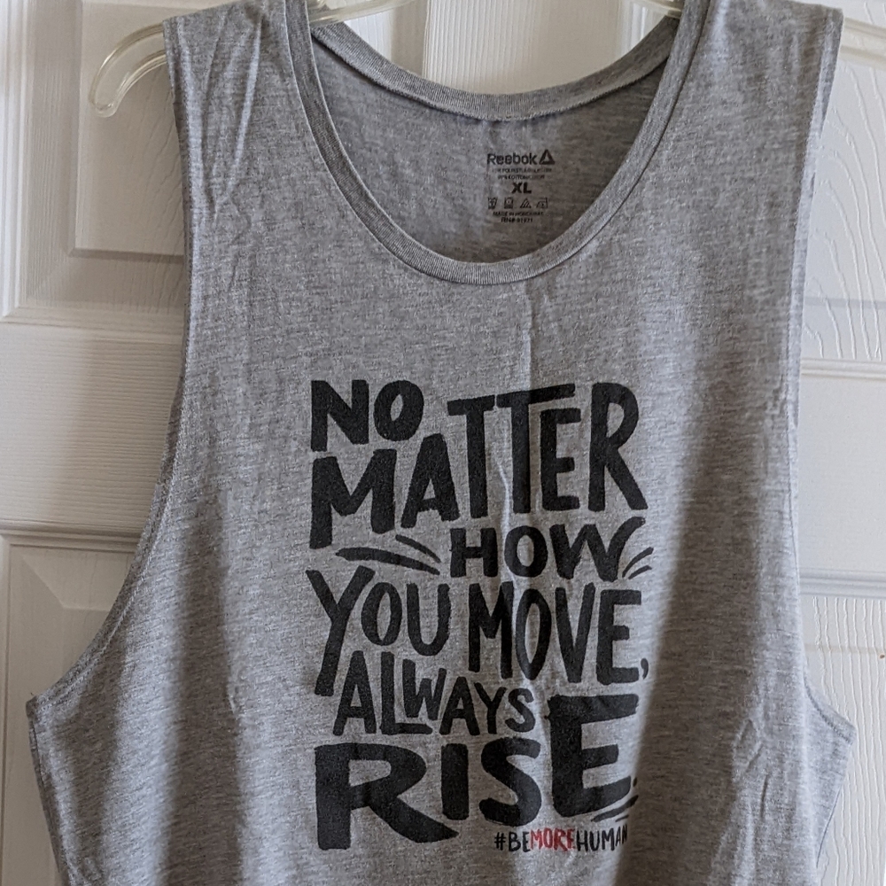 Reebok muscle tank grey XL